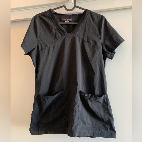 Black KOI Scrub Set - Picture 1 of 2